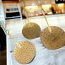 Trio Brass.Copper Chestnut Roasters/Skimmers Image 5