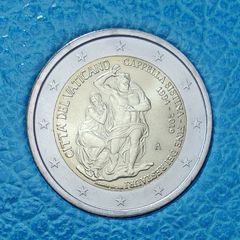 Vatican 2 Euro Brilliant Uncirculated Coin 2019 - Sistine Chapel