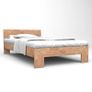 Bed Frame Solid Oak Wood 160x200 cm Image 2