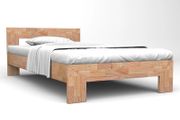 Bed Frame Solid Oak Wood 160x200 cm
