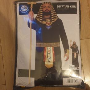 Halloween mens costume xl (Egyptian king)