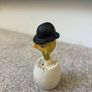 Vintage collectible figurine Eggbert and Friends Eggsecutive Image 2