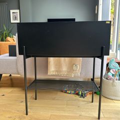 Hubsch Planter Black Mental
