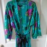 Floral satin robe size XS 6/8 Image 2