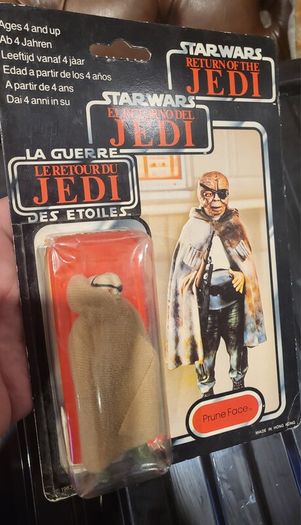 Star Wars Tri Logo ROTJ Prune Face Cardback