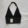 Nakedvice Revolve Wool Blend Grey Halterneck Crop Top RRP 115E Image 6