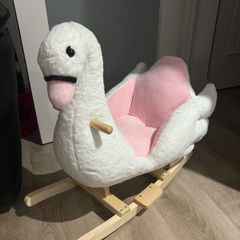 baby swan rocker