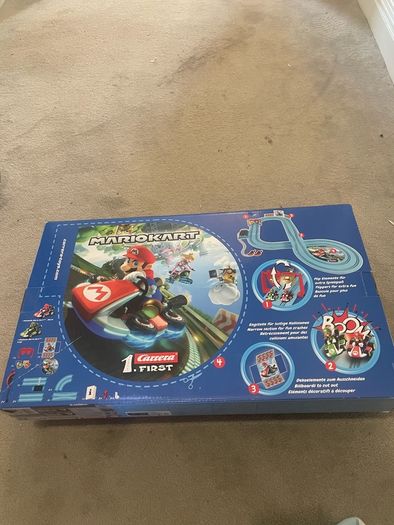 Carrera First Nintendo Super Mario Mario Kart Race Track Set