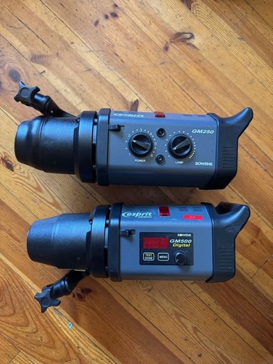 Bowens Espirit studio lights
