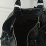 Black bershka handbag faux leather Image 6