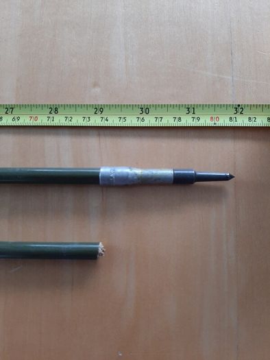 Vintage quiver with arrows