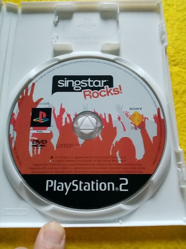 Singstar Rocks! Sur PS2 - Version Complète PAL FR - Bon état - Sony PlayStation 2