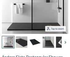 Slate shower tray 1200x800