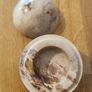 Natural Onyx Marble / Calcite Stone Sphere Tealight Holder Image 3
