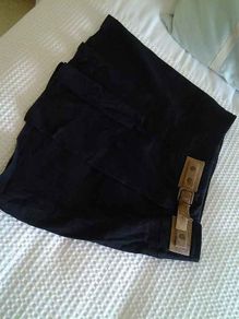 Navy Mini Skirt  - Size 8