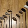 Golf Clubs with Golf Bag and Cart. Image 10