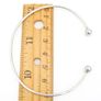 Stackable Sterling Silver Bangle Image 6