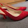 Red Sparkle Shoes Image 3