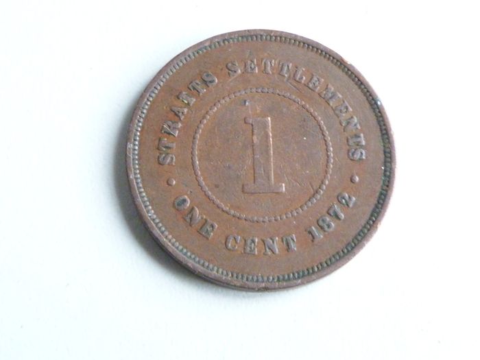 Scarce Straits Settlements 1 cent