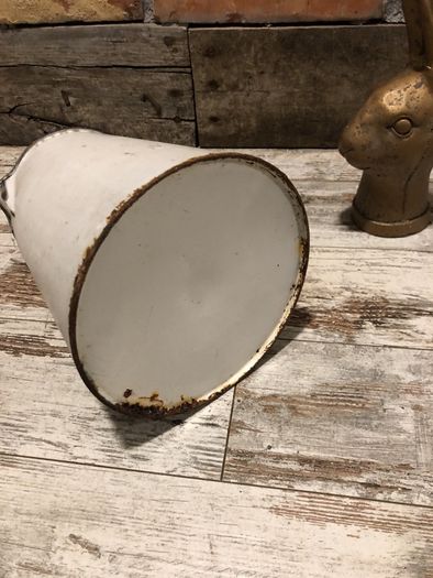 vintage enamelled jug