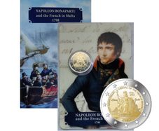 Malta 2 Euro Base Metals Brilliant Uncirculated Coin 2023 - Napoleon Bonaparte