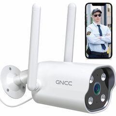 Security Camera Outdoor Indoor, 2.4G WiFi CCTV IP65 Waterproof Outdoor Camera, 1080P Night Vision & Motion Detection Camera with Two Way Talk, APP Remote Control, Support Alexa (FREE POSTAGE)