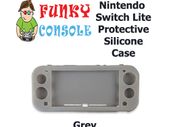 Nintendo Switch Lite Protective Silicone Rubber Gel Console Soft Case Cover Grey