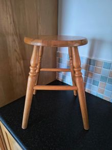 wooden stool