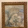 Vintage Madonna and Child Framed Picture  Gold Frame Image 3