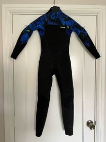 Long kids wetsuit Olaian 8-9 years