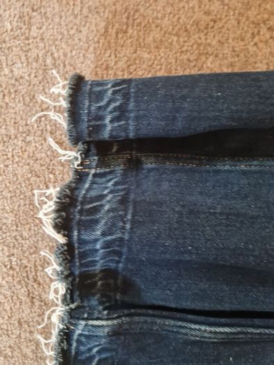denim MSSIMMO DUTTI long skirt