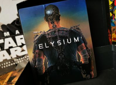Elysium ! Steelbook ! Blu-ray ! Limited Edition ! Limited to 1000 Copies ONLY ! 2013 ! Sci-Fi Movie !
