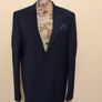 Benetti 3 Piece Tailored Navy Blue Suit Image 7