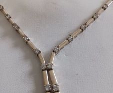 Silver necklace