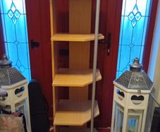 book shelf / corner storage