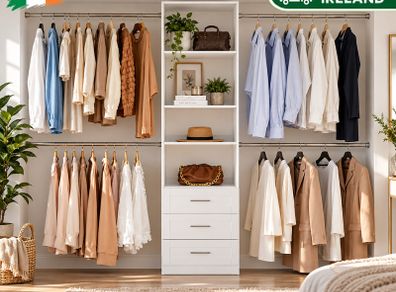 Heavy-Duty Wardrobe Storage System