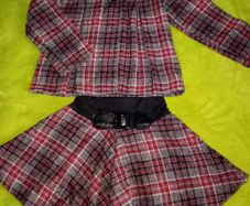 Girls Skirt And Jacket