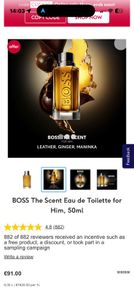 BOSS The Scent parfum for him