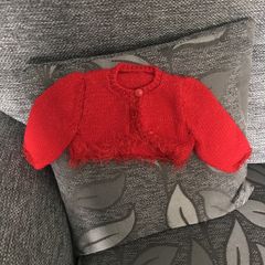 Hand knitted bolero