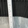 AllSaints Rok Crew Jumper Size Medium Mens Black 100% Cotton Ribbed Knit Sweater Image 4