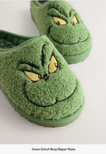 Grinch Slippers