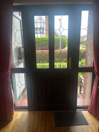 Front, back and french doors