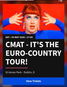2 x CMAT tickets at St. Anne's Park
