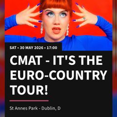 2 x CMAT tickets at St. Anne's Park