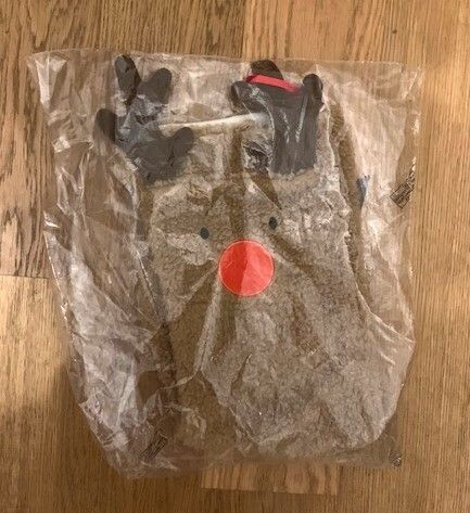 Christmas Present Sack & Stocking Rudolph