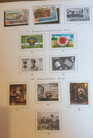 Stamps of Jersey 1958-1992