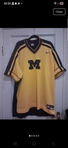 Rare vintage Nike University Michigan Wolverines1997 1998