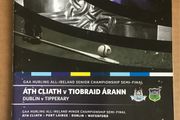 14th August 2011 GAA (Hurling) Programme. Dublin V Tipperary @ Croke Park. All-Ireland Semi-Final. With Ticket