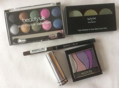 Beauty UK, NYX, Astor, L'Oreal and Face Stockholm Make Up