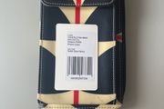 Orla Kiely cross body wallet with integrated phone case